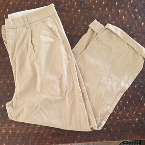 Brixton Women's Khaki Cotton Trouser